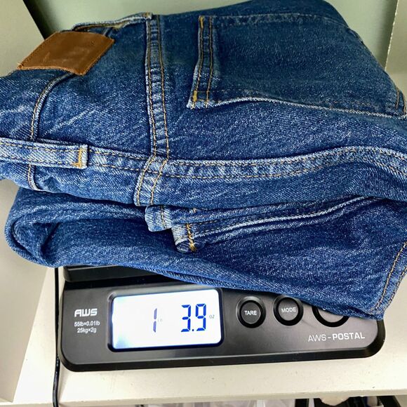 J Crew Boot Crop High Rise Button Fly Jeans Blue Denim Billie Womens 26 - Picture 12 of 12